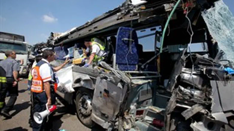 תאונת האוטובוס היום