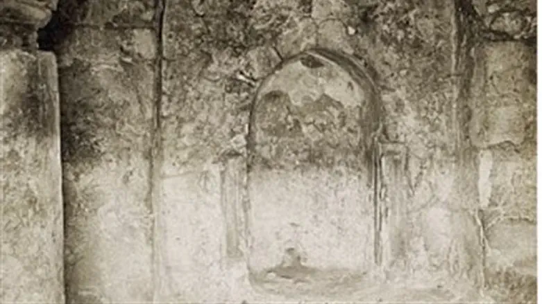 Old Temple at Shiloh 1908