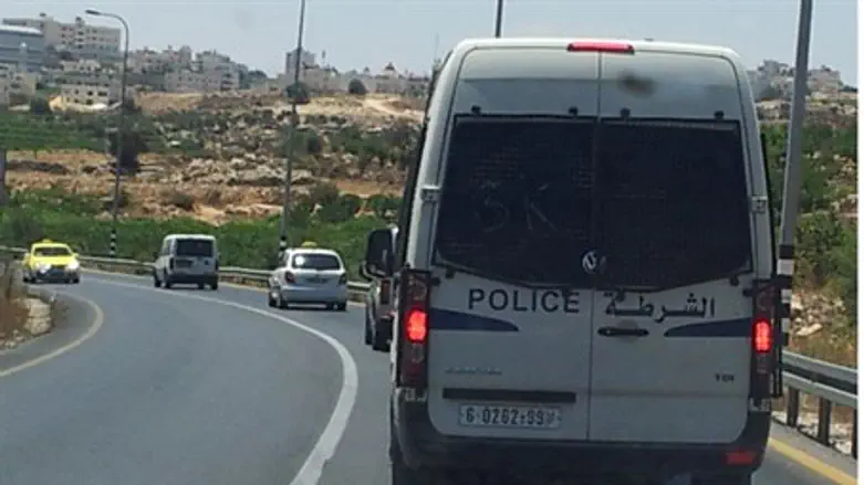PLO police car