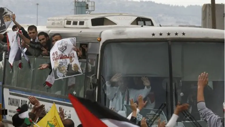 Освобождаемые арабские террористы