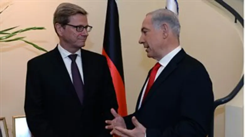 בנימין נתניהו עם גידו ווסטרוולה