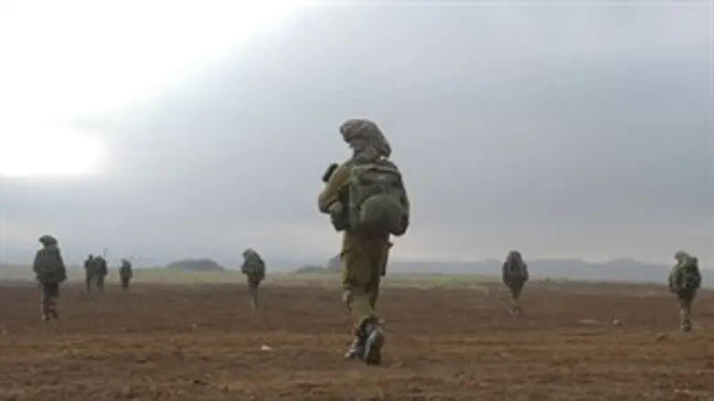 חיילים באימון