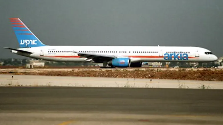  Самолет авиакомпании Arkia