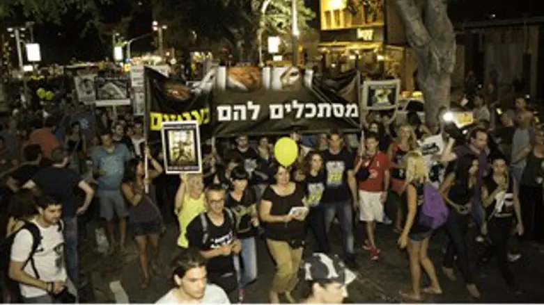 אלפים הפגינו למען בעלי החיים