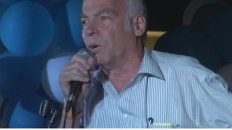 Minister Uri Ariel in Leshem