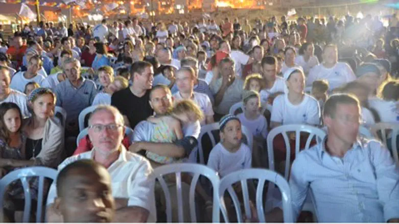 Торжества в поселении Алей-Захав