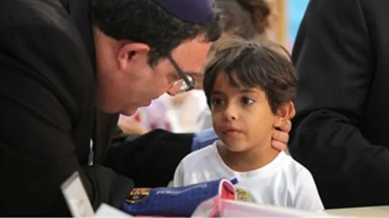 הרב שי פירון בתחילת שנה"ל