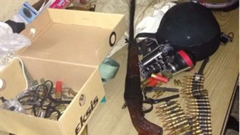 מתוך האמל"ח שנתפס