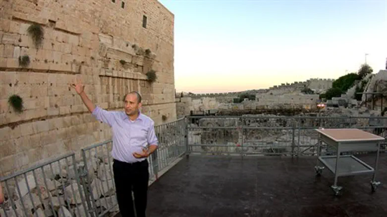 Naftali Bennett at "Ezrat Yisrael"