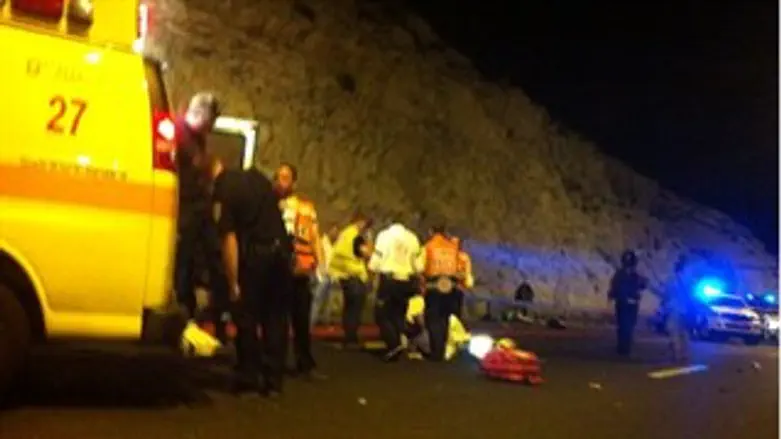 התאונה הלילה