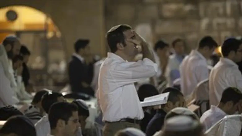 תפילה במוצאי יום כיפור