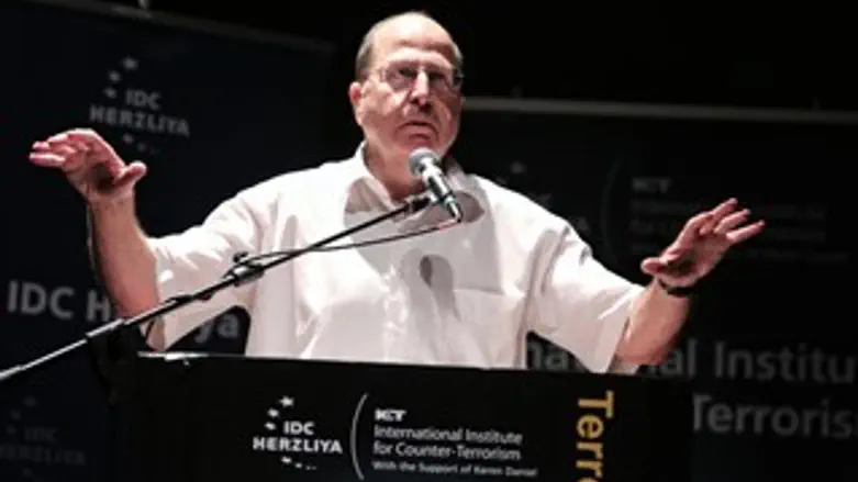 שר הביטחון משה יעלון