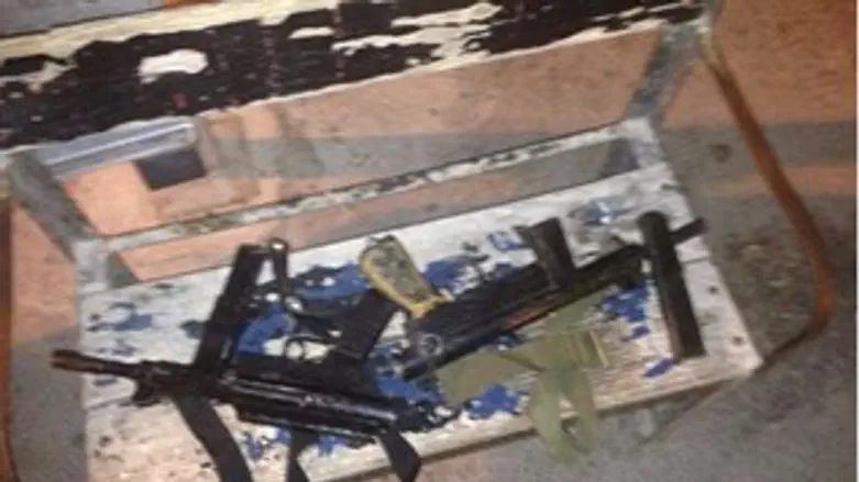 כלי הנשק שנתפסו.