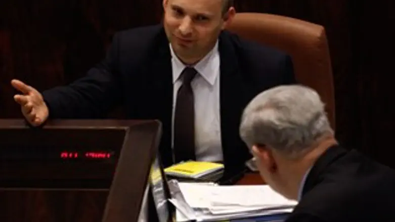 הדרך להנהגה נמשכת. בנט