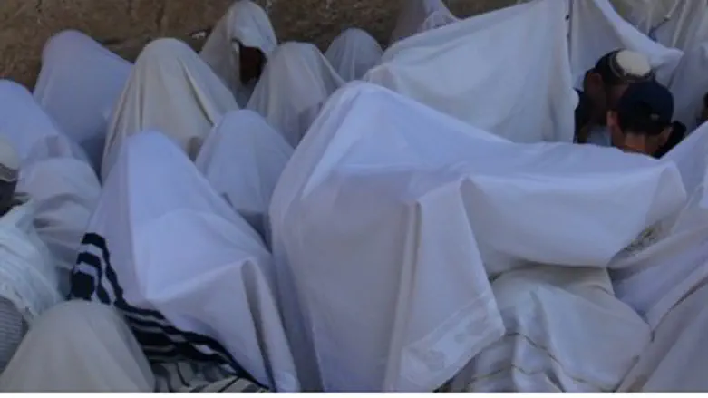 "Birkat Kohanim" at the Kotel