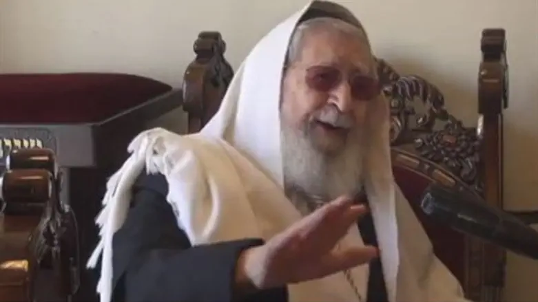 Раввин Овадья Йосеф (Архив)