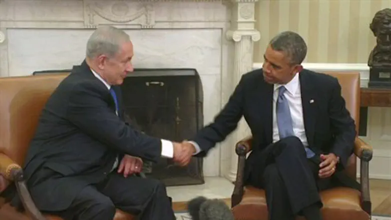Биньямин Нетаньяху и Барак Обама