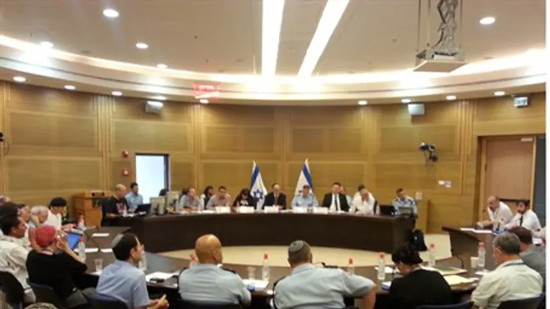 Knesset discusses Taser