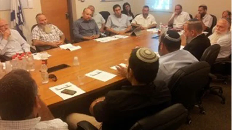 בנט והרבנים במפגש הבוקר