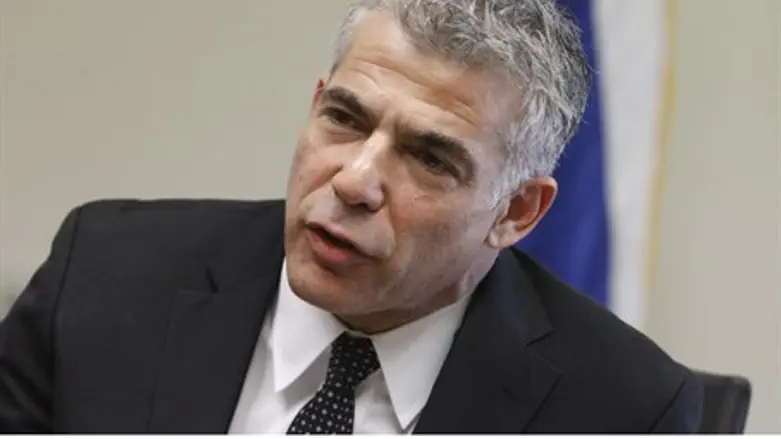 Finance Minister Yair Lapid