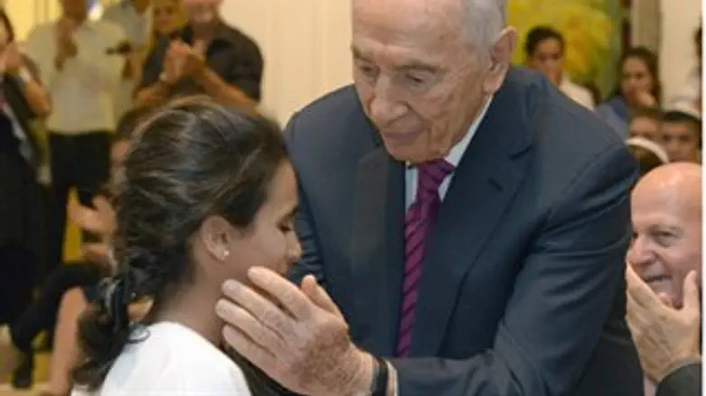 הנשיא עם נפגעי פעולות האיבה