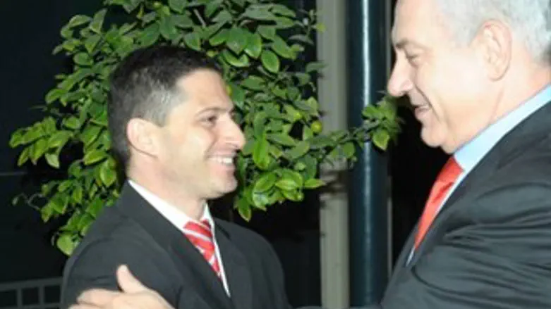 רה''מ נתניהו עם רוביק דנילוביץ'