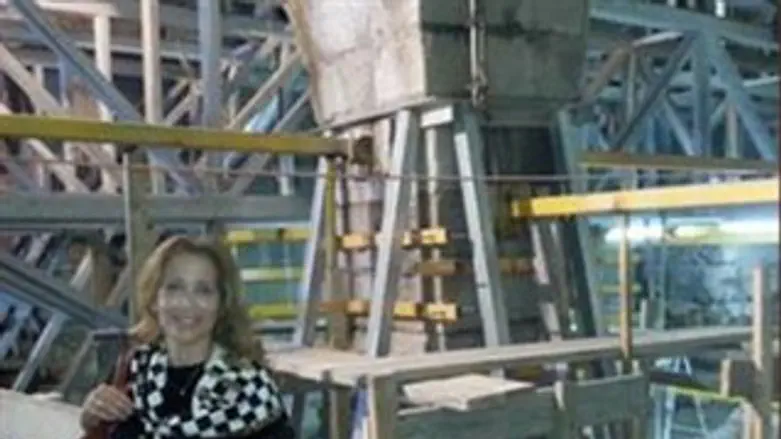 לביא במתחם המקוואות