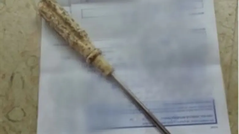 המברג שנתפס