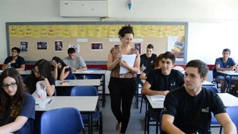 Students taking exams (illustrative)
