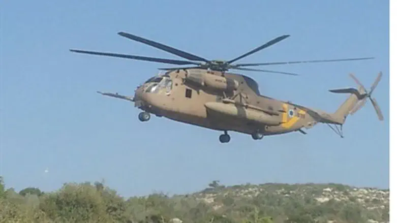 Вертолет спасателей