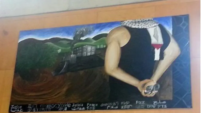 Anti-Israel mural in Toronto