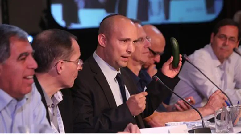 Naftali Bennett at the Caesarea Economic Conf