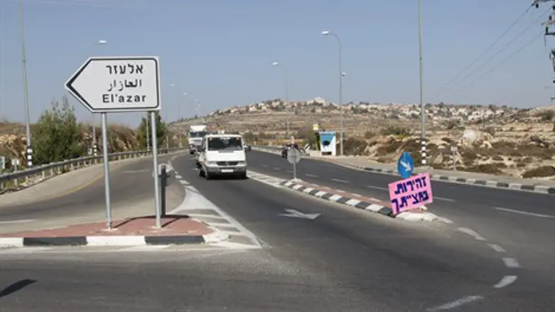 צומת אלעזר, מקום התאונה