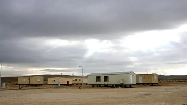 התיישבות בנגב. אלוסטרציה