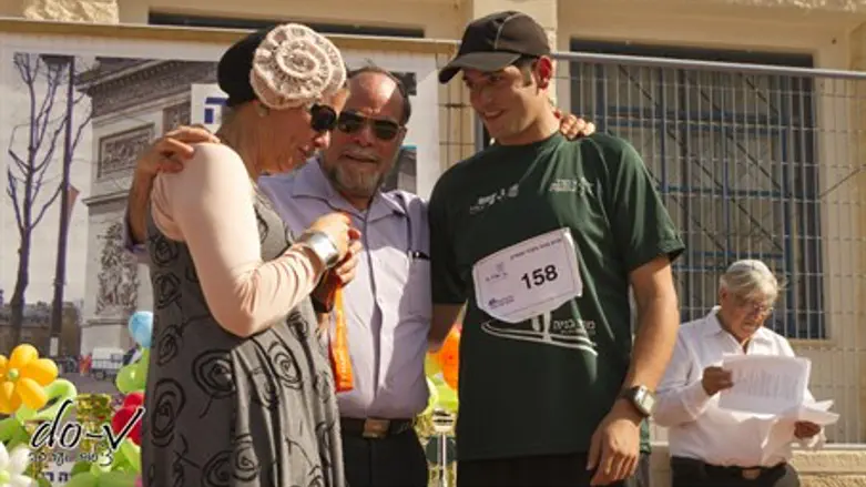 Aharon Karov with the Reins