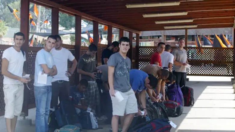 לא מגויס. לשכת הגיוס