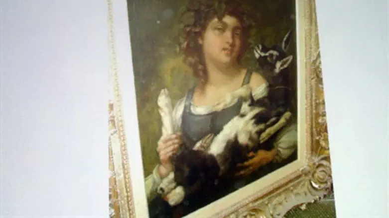 Sample of the stolen artwork