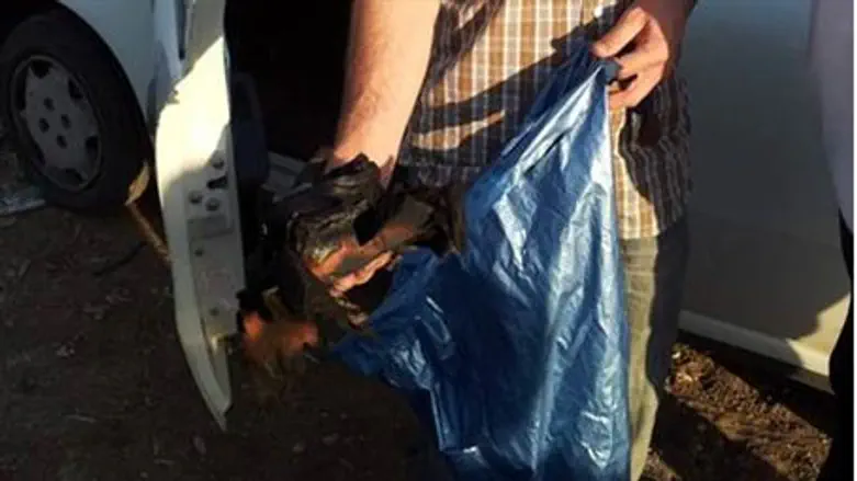 Сгоревший тфилин Заки Хури