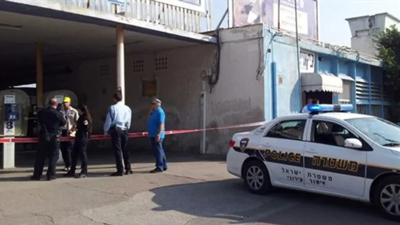 זירת הפיגוע הבוקר