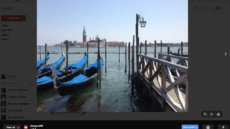 תצוגה ישירה מההודעה בתיבה. חדש ב-Gmail