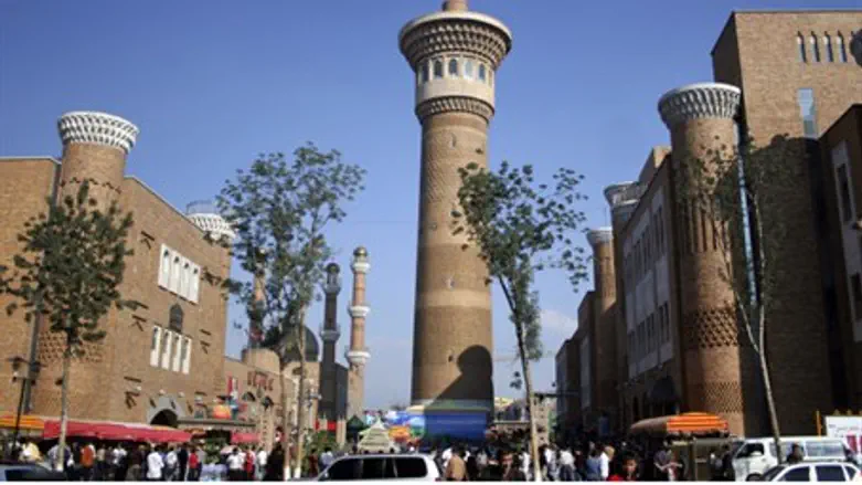 Mosque in Xinjiang (Illustrative)