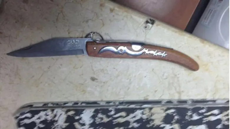 Нож, который прятал араб
