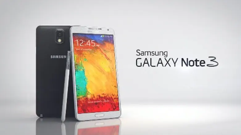 המכשיר החדש של סמסונג, ה-Note 3. שולטת בשוק