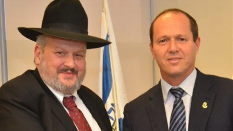 ניר ברקת וחיים אפשטיין