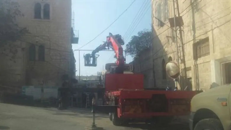 הקמת הגדר בחברון