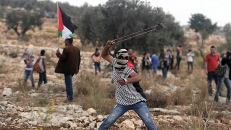 Made in France? Arab riot near Ramallah