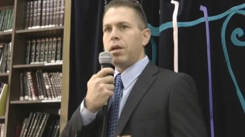 השר ארדן במכינה בעלי