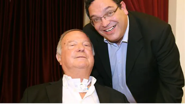 Min. Piron with Lautman