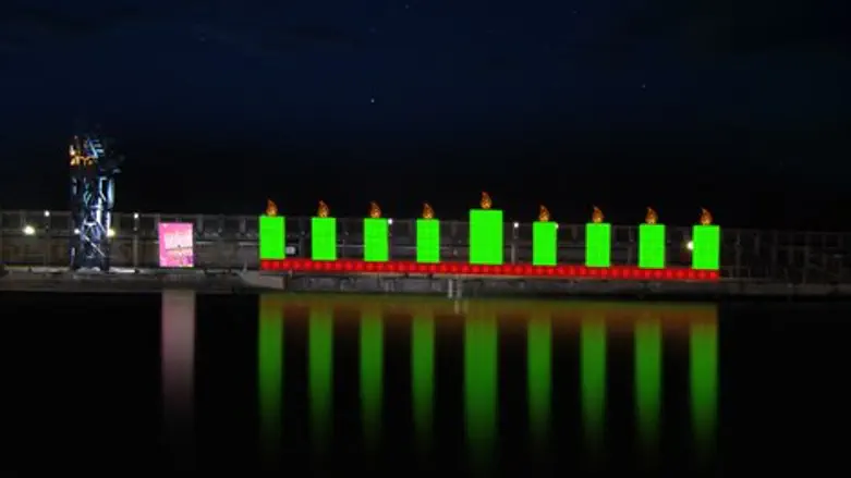 החנוכיה הגדולה בעולם