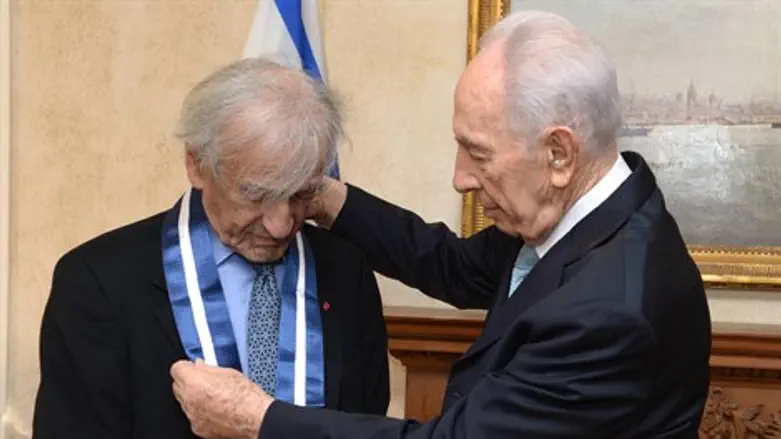 הענקת אות הנשיא לאלי ויזל